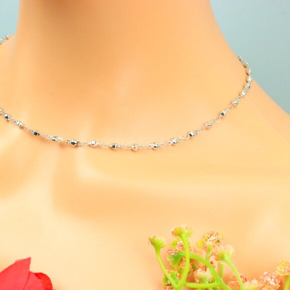Delicate & Contemporary Necklace Chain, A Lovely Choice for Women, EVCH1696 - Picture 3 of 10